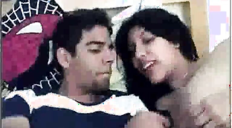 Hot indian girl her with her boyfriend engagged in hot sexual activity.