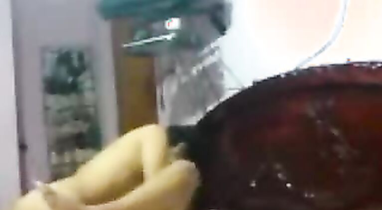 Married muslim couple from Kanpur, UP in bedroom sexy wife fucked by her man unaware of hidden cam!.