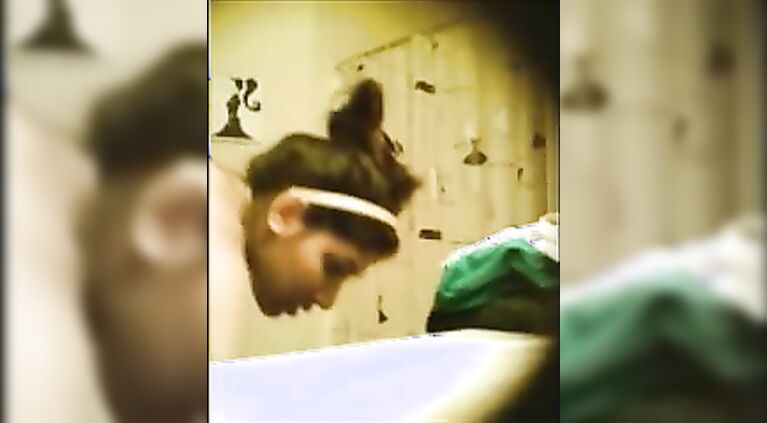 Sexy Karachi girl Laila Wastie from Defence taking shower and recorded by her cousin living in their house.