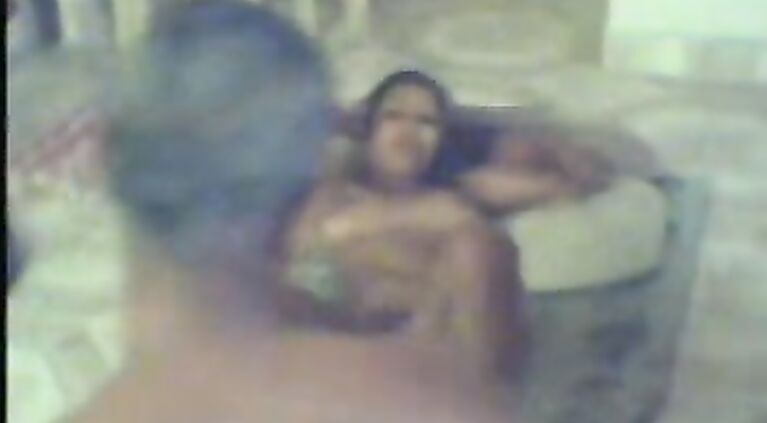 Indian wife taking big dick in mouth giving blowjob