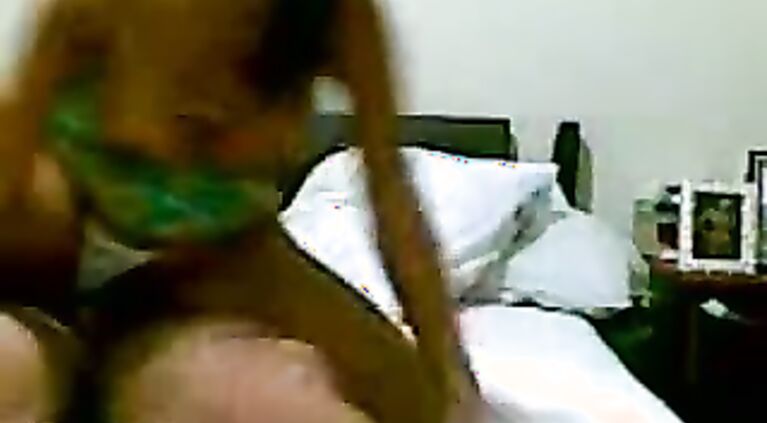 big tits fondled by her man before stripping naked
