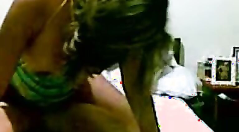 big tits fondled by her man before stripping naked
