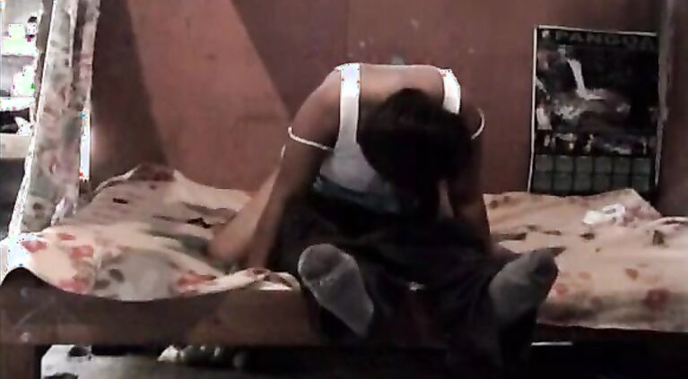 Booby Indian MILF aunty stripping naked sucking