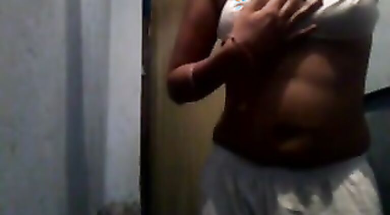 Indian Girl Massaging Tits - Movies.