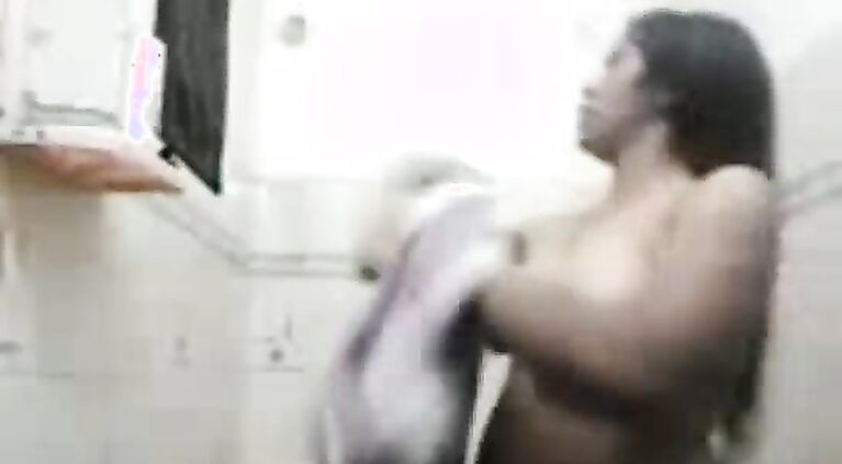 Hot telugu bhabhi in shower soaping her super sexy big boobs and big butts l1eaked mms.