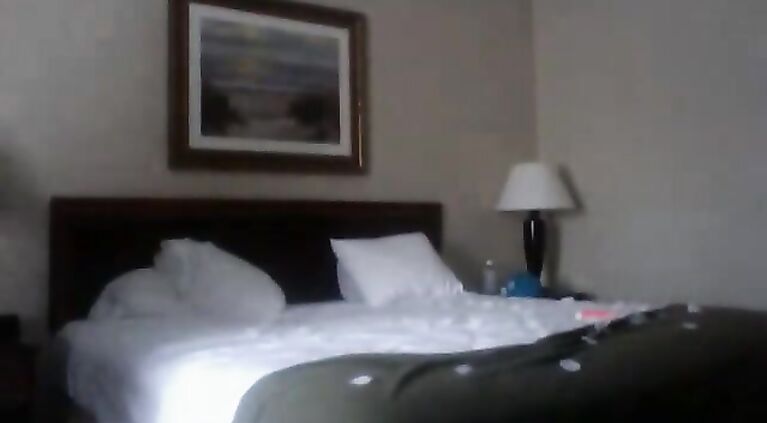 Horny Punjabi housewife in hotel in women on top position then the she mounts her husband and starts romping in lap position in hotel room recorded by spy cam fixed by room service in delhi hotel.