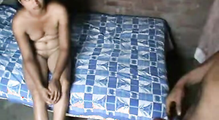Horny Indian MILF aunty stripping naked along with her husband showing her lovely tits sucking cock and getting pussy licked.
