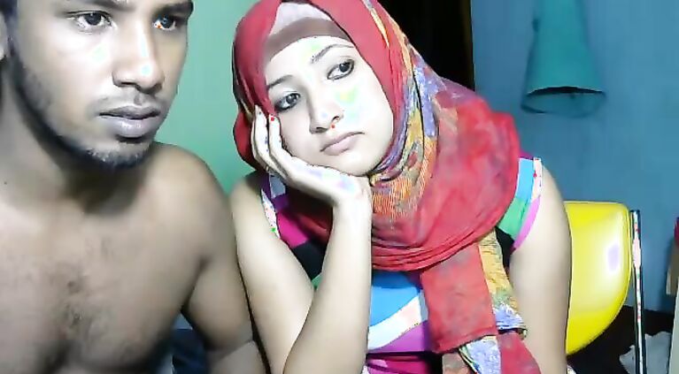 Hot indian girl Nehalben from Mesana, Gujrat masturbating in toilet with her big orange dildo