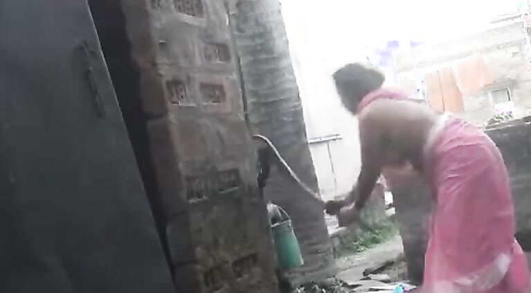 Sexy Maid Taking Shower - Movies.
