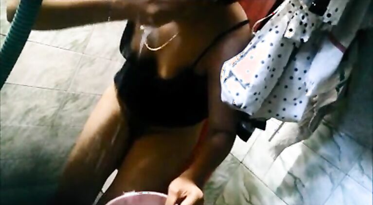 Sanjana Indian Babe Shower - Movies. video2porn2