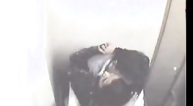 Indian girlfriend in front of boyfriend naked squeezing her seductive big breast jerking him off