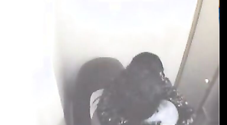 Indian girlfriend in front of boyfriend naked squeezing her seductive big breast jerking him off