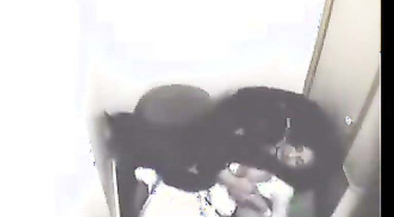 Sexy dark skin Indian girl hiking her blouse to expose her mouth watering boobs getting fondled