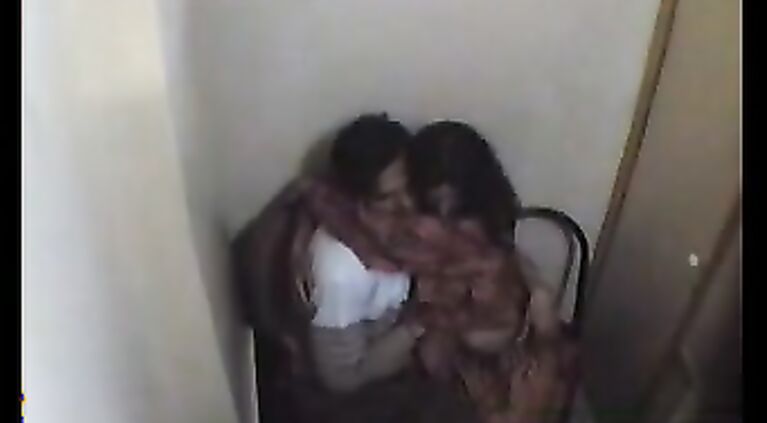 Young newly married indian girl washing herself after sex on her wedding night captured by her hubby