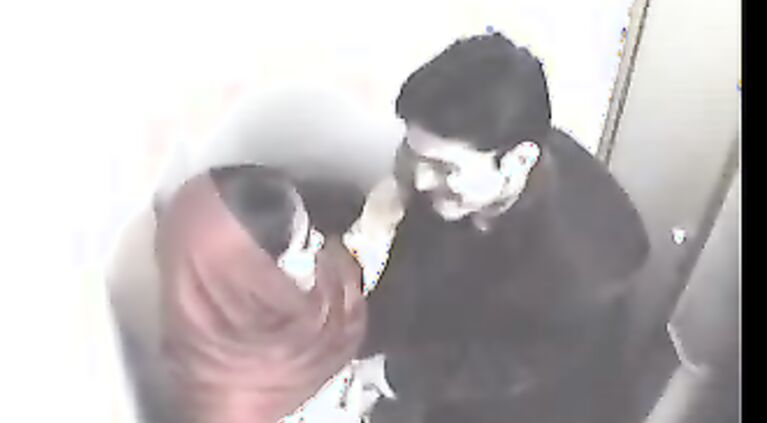 Cute Bangladeshi girl on her first date with her boyfriend in park giving her first ever blowjob