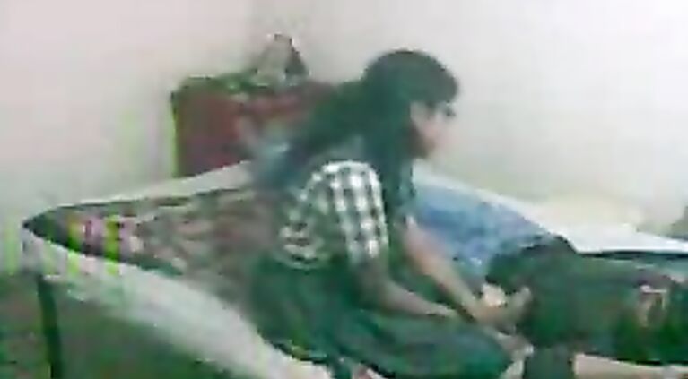 This is an After School Indian Special with a passionate cock-hound in a little plaid skirt.
