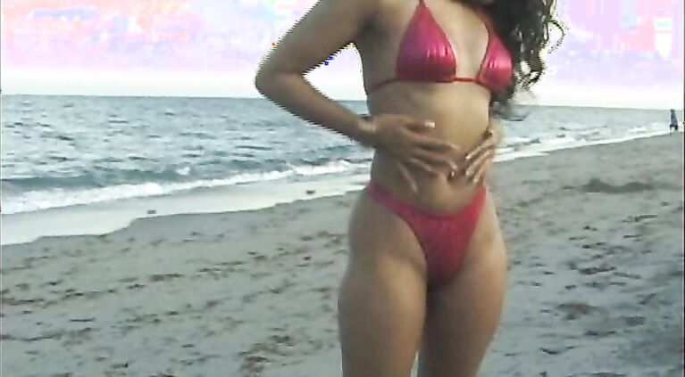 Couple caught at beach fucking while other enjoying high tides of the beach filmed by their friend following them