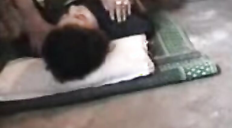 Upasana bhabhi from Baroda exposing her juicy tits sucked and fondled by husbands friend during sex missionary style in this MMS