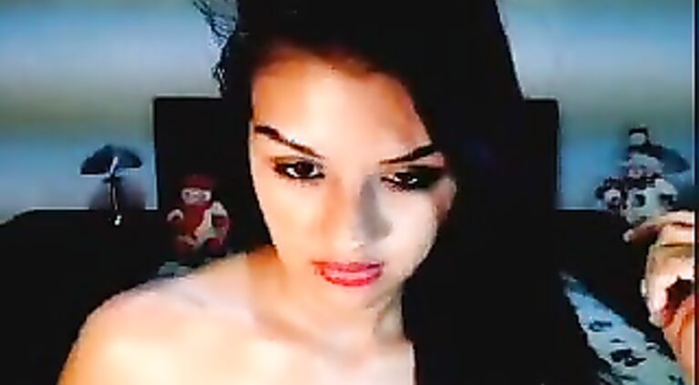 Cute collage girl Indira exposed her asset.