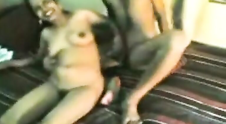 Desi girl in group sex with two friends.