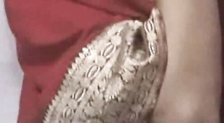 Boobs exposed and fondled by horny BF.