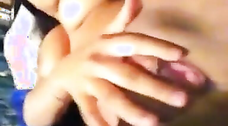 Busty Indian girlfriend self-shooting while playing with her pussy.