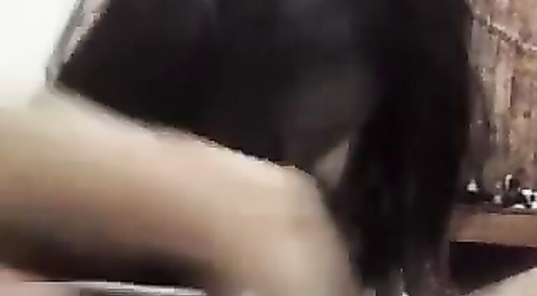 Cute Desi girl titty fucking her BF.