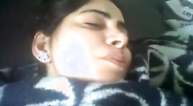 Cute Indian fingered in her sleep.