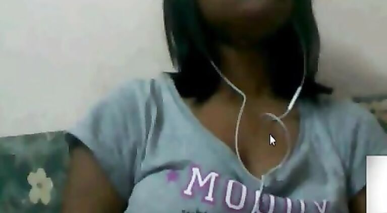 Flashing my boobs just for you!.