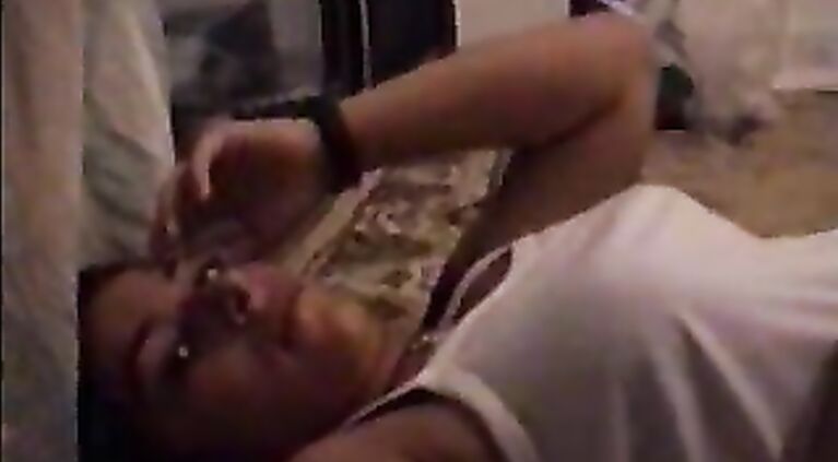 Horny amateur Indian couple fucking at home.
