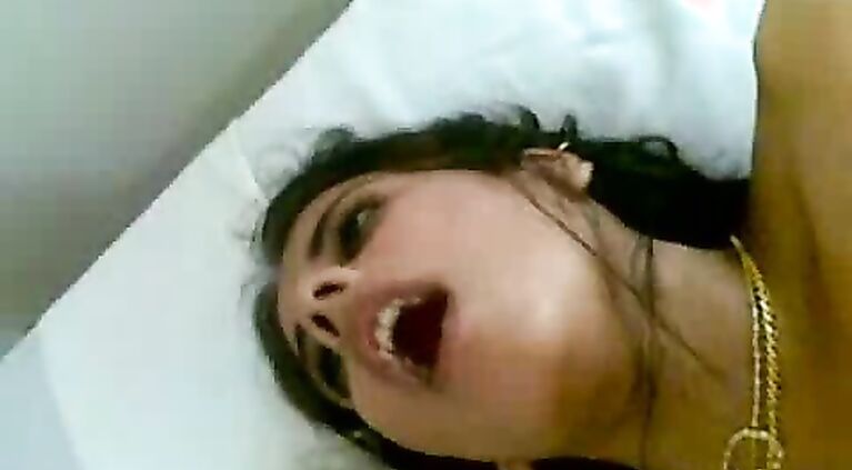 Hot POV sex tape with busty Indian babe.