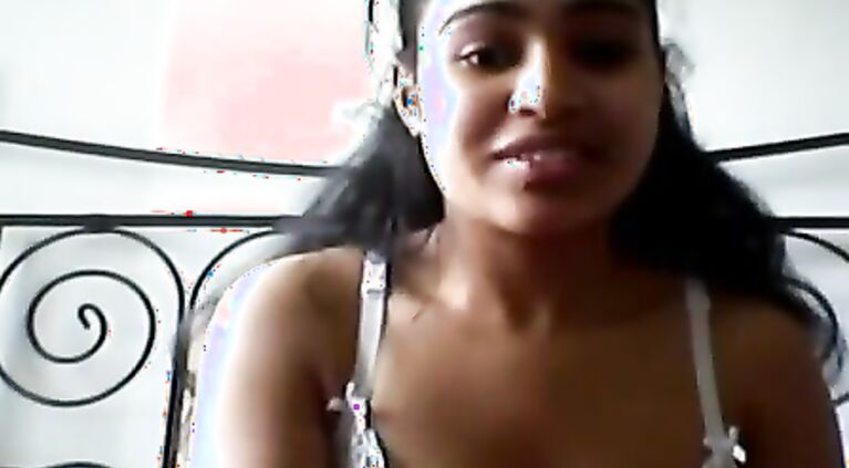 Indian girlfriend fingering her tight ass.