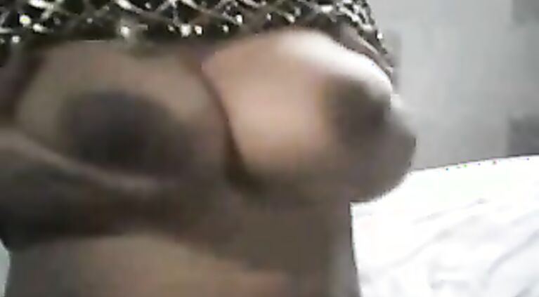 Indian lovers having fun on webcam.