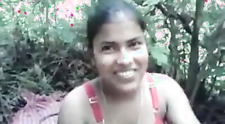 Indian slut fucked outdoors.