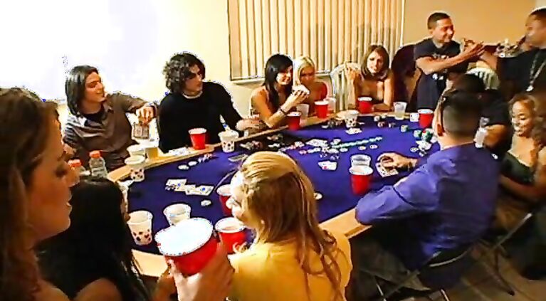 Donﾒt you wish every night could be poker night, especially when your poker night is infiltrated by the Bangbros crew.
