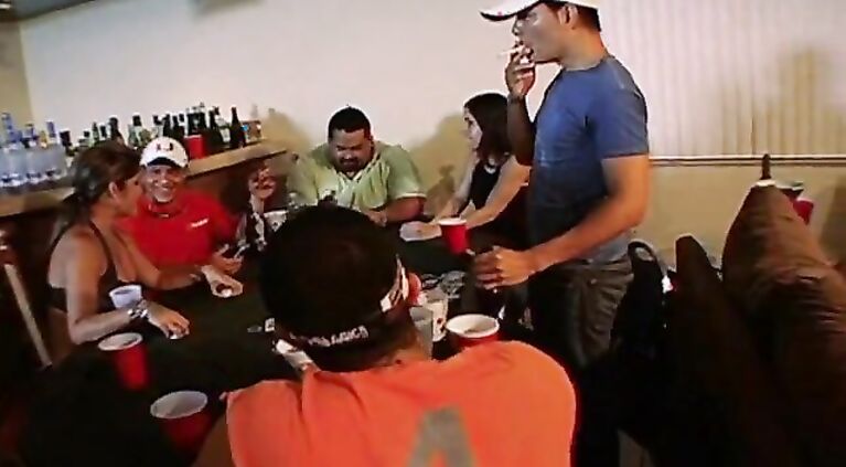 When word got out that some friends of friends of employees of the Bangbros company were having a poker night we decided to crash