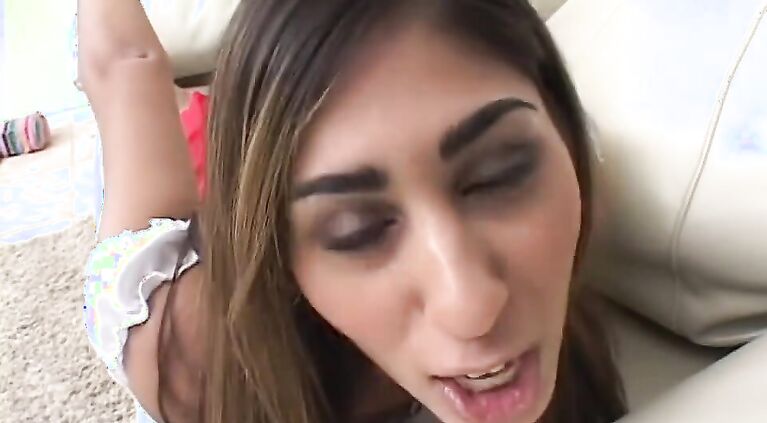 Slender British Indian teen gets fucked.