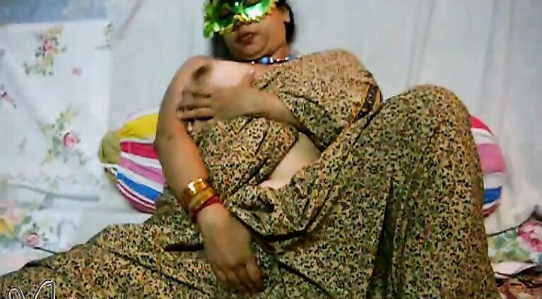 Velamma can't hold back her urges.