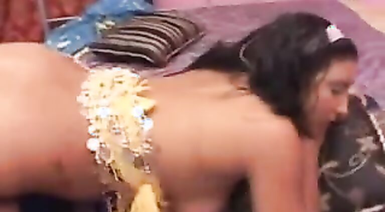 Desi Honey Stripped and Pussy Licked