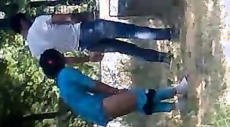 Lovers in Park