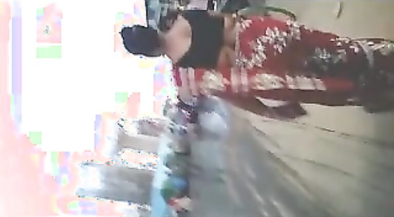 Tamil huge butt aunty walk