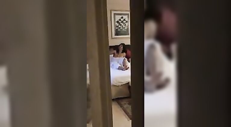 Desi Girl Flashing Room Service Talking in Hindi