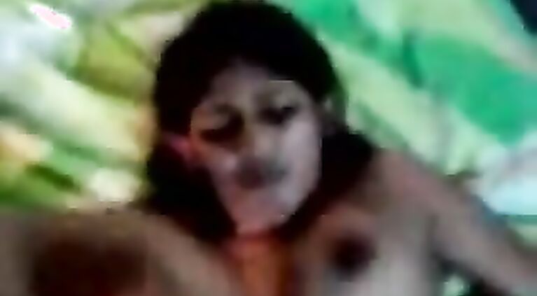 Indian babysitter fucked hard doggy and missionary style