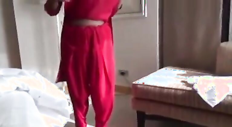 Desi housewife playing with husband's cock
