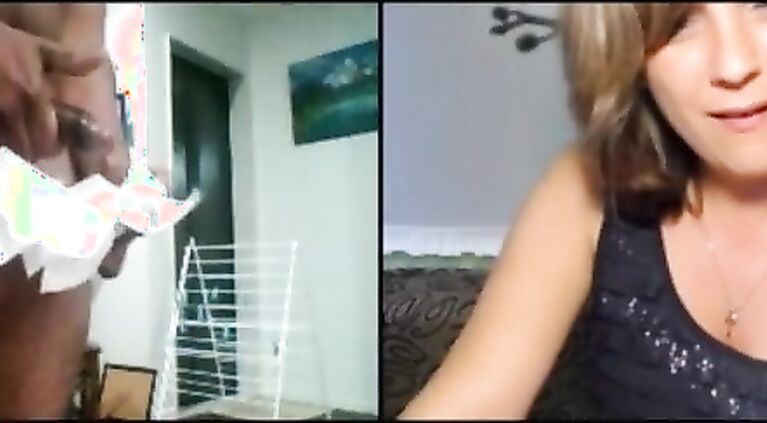 Humiliated while fucking the TV