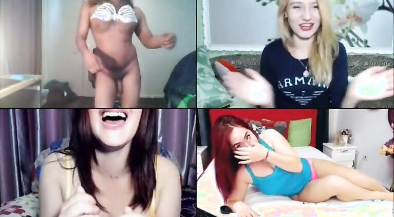 Group call - humiliated on cam
