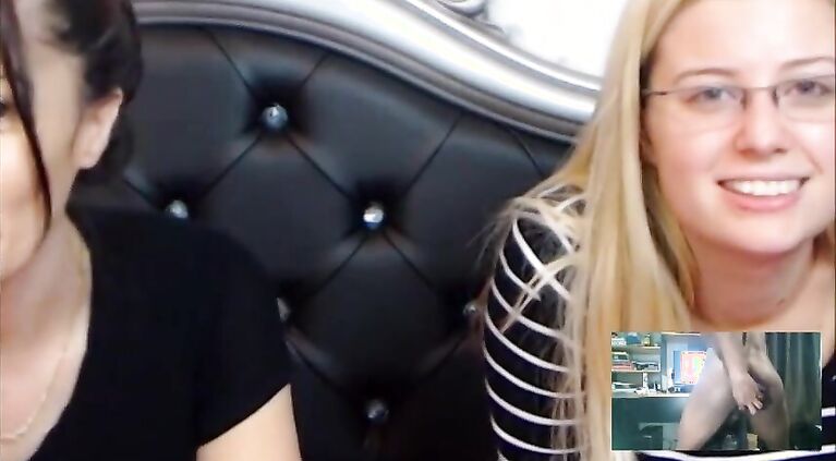 Humiliated by blonde and brunette
