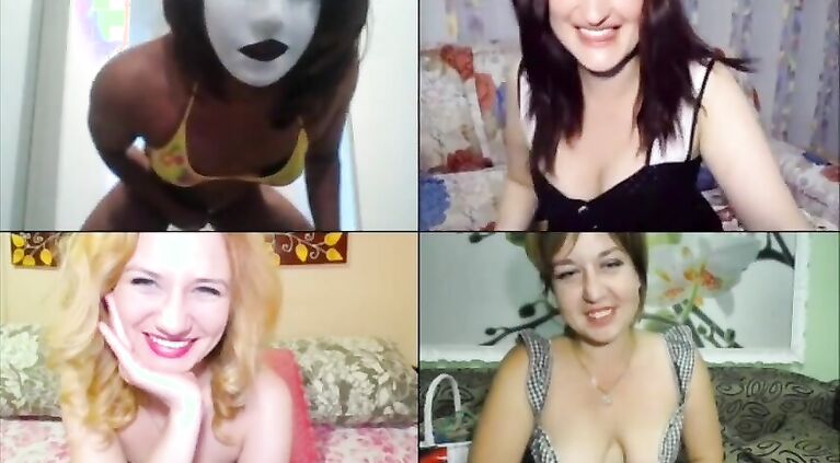 Whipped cream, huge cucumber and 3 models laughing