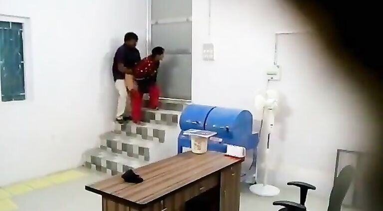Tamil Manager fucks her tamil employee in the basement P1