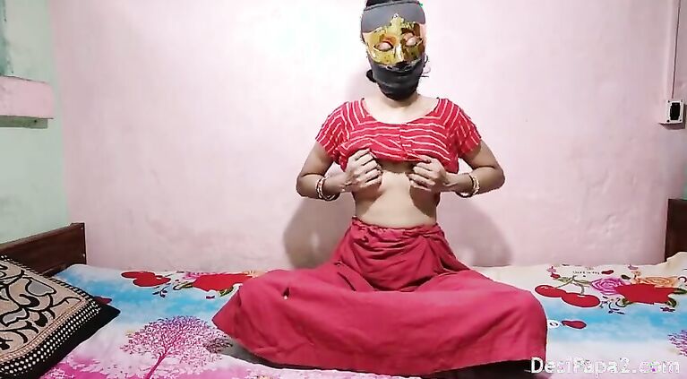 Desi mother-in-law sex with son-in-law In front of daughte